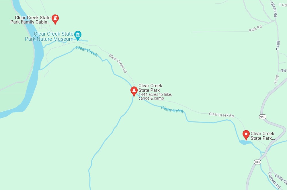 Clear Creek State Park
